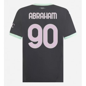 Pánské fotbalový oblečení AC Milan Tammy Abraham #90 Tretí košile 2024-25 Krátkým Rukávem